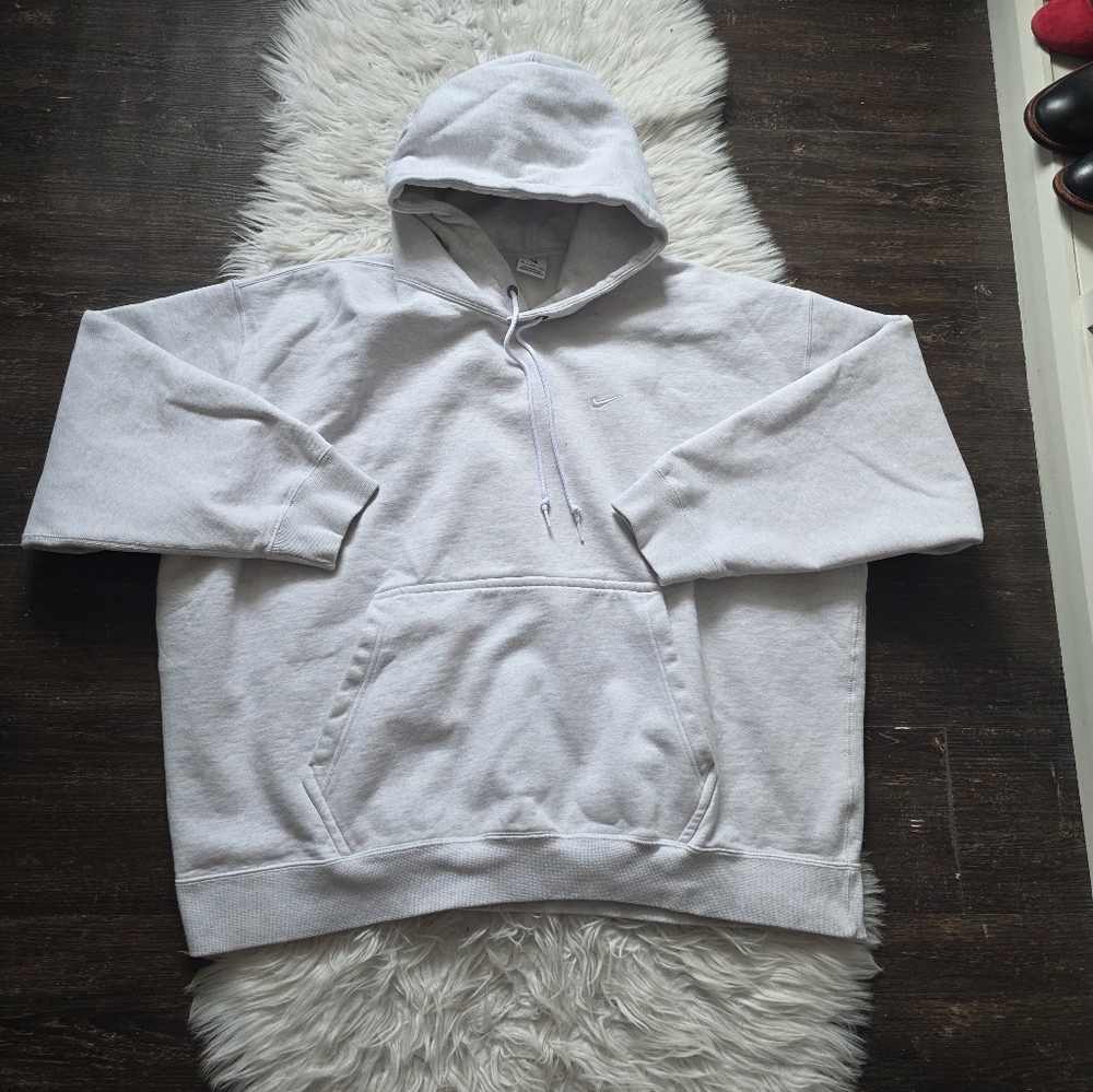 Nike Light Gray Men's Hoodie
